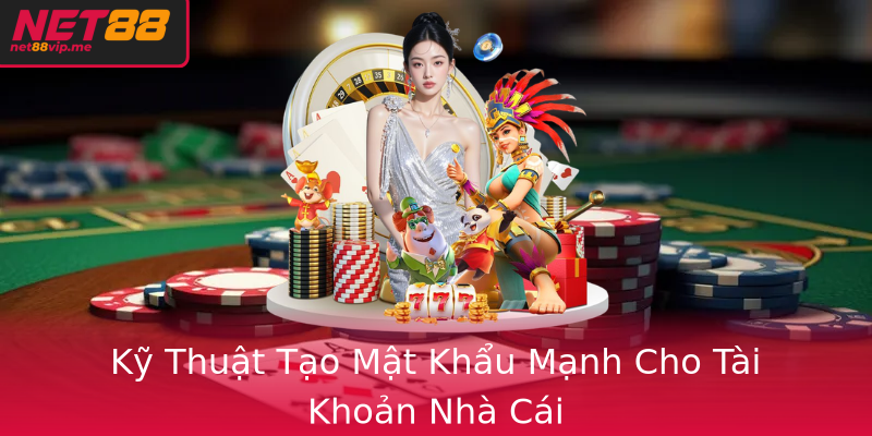 Kỹ Thuật Tạo Mật Khẩu Mạnh Cho Tài Khoản Nhà Cái